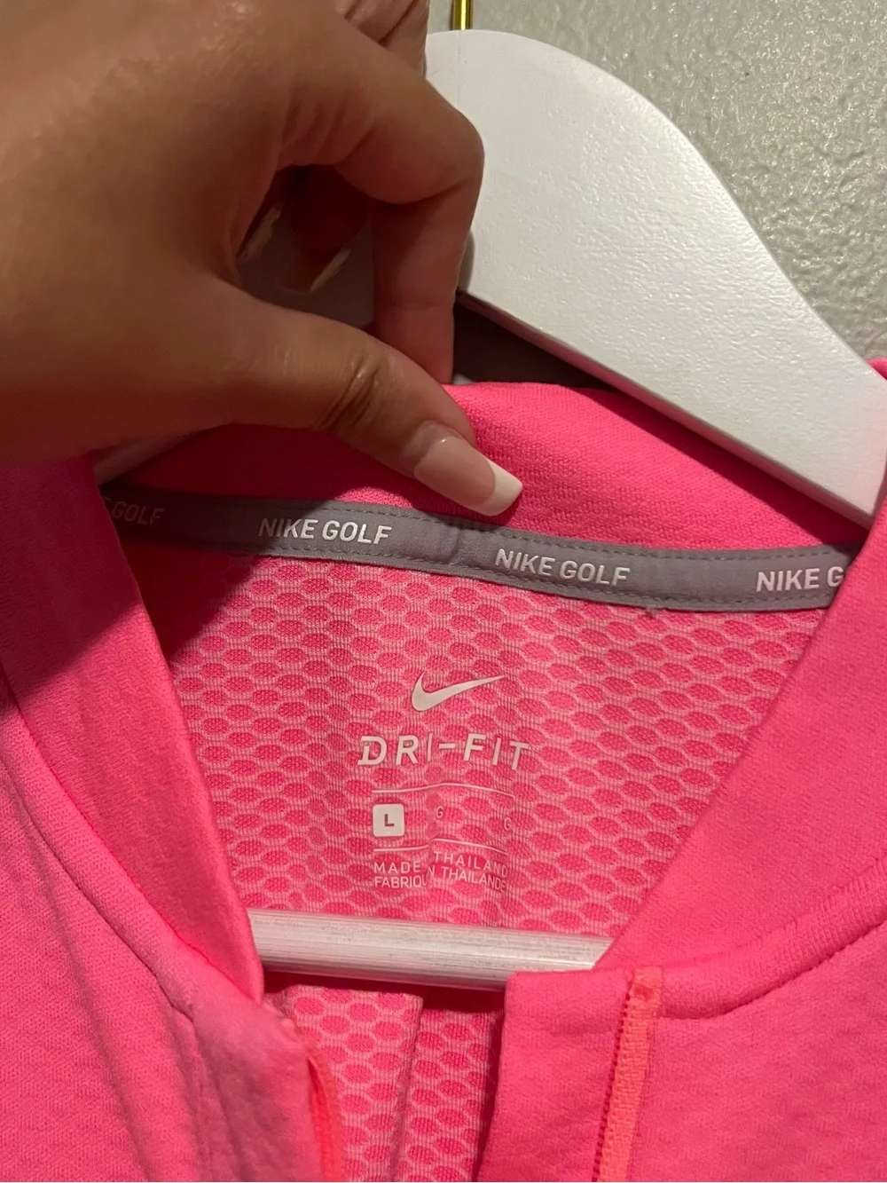 Nike Women’s Hot Pink Sleeveless Dri-FIT Tank